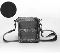 Тактическая сумка с ремнем Tplus 180x50x140 мм, оксфорд 600, чёрный T010351