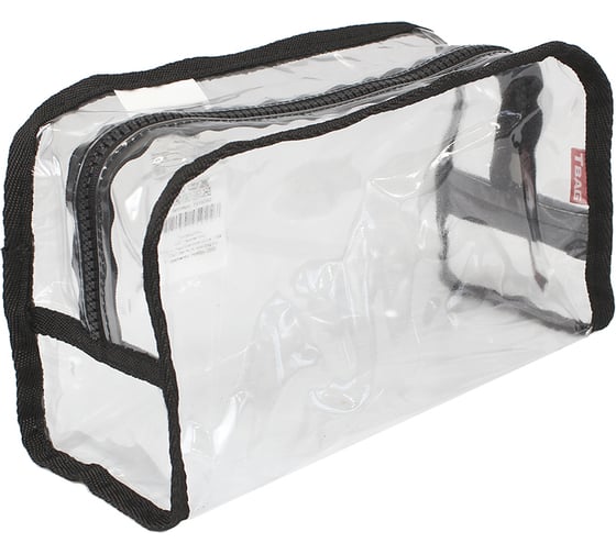 Несессер Tplus 280x130x160 мм, пленка PVC, чёрный T016250