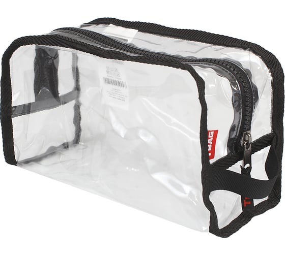 Несессер Tplus 280x130x160 мм, пленка PVC, чёрный T016250