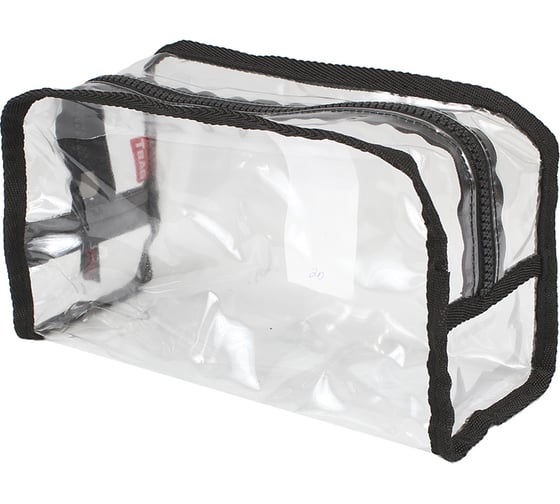 Несессер Tplus 280x130x160 мм, пленка PVC, чёрный T016250
