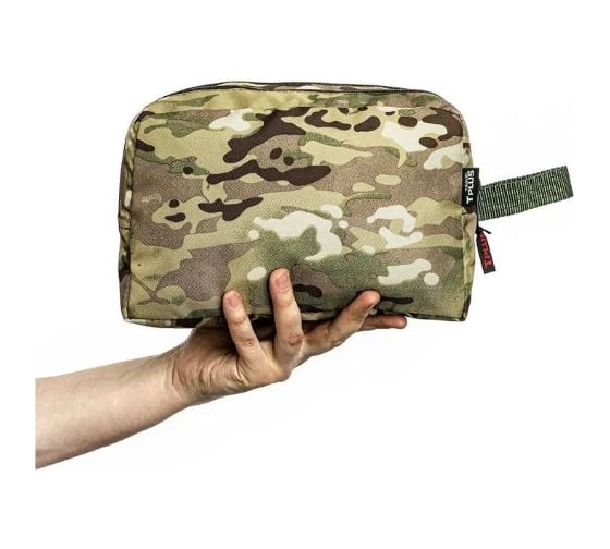 Несессер Tplus с двумя отделениями, оксфорд 600, multicam T016875