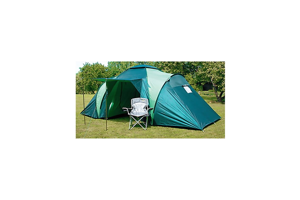 Палатка кемпинговая шестиместная Holiday FAMILY DUO 6 H-1020 - выгодная .