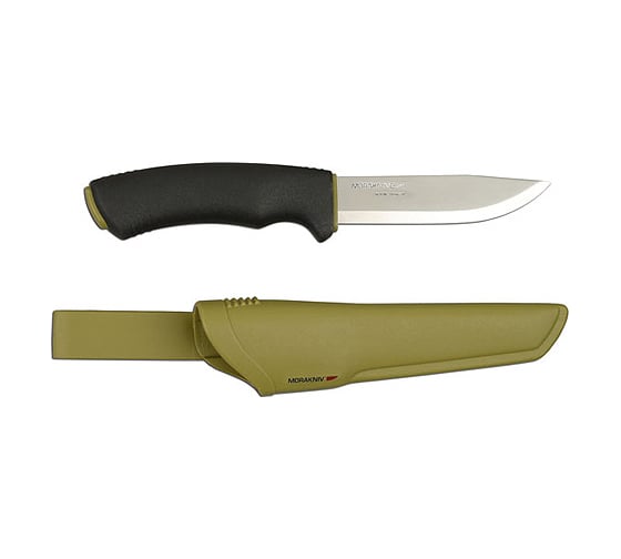 Универсальный нож в пластиковых ножнах MoraKNIV BUSHCRAFT FORCE 1