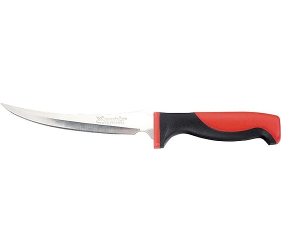 Нож рыбака MATRIX FILLET KNIFE small, 150 мм, двухкомпонентная рукоятка, пластиковые ножны 79108