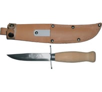 Нож туриста, в кожаном чехле FIT 10717