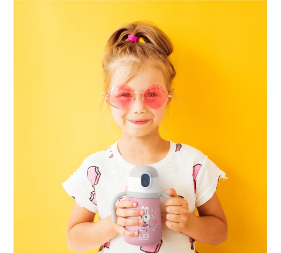 Детский термос Monbento MB Stram 360 мл, pink Bunny 37224011