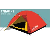 Туристическая палатка ATEMI CANYON 4S 00-00008379