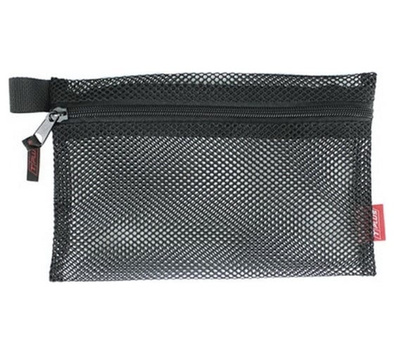 Футляр на молнии Tplus 190x290 мм, сетка, чёрный T015468