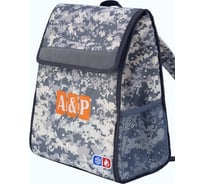 Терморюкзак A&P Спутник серый пиксель TRR812