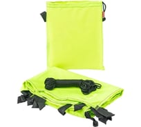 Туристический водонепроницаемый тент Tplus 3500x2900 мм, проклеенные швы, Оксфорд 210, лимонный T020666