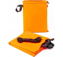 Туристический водонепроницаемый тент Tplus 4000x2900 мм, проклеенные швы, Оксфорд 240, оранжевый T020683