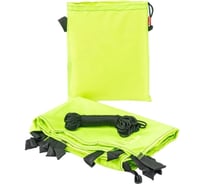 Туристический водонепроницаемый тент Tplus 4000x2900 мм, проклеенные швы, Оксфорд 210, лимонный T020688