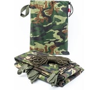 Туристический водонепроницаемый тент Tplus 4500x2900 мм, проклеенные швы, Оксфорд 210, нато T020711