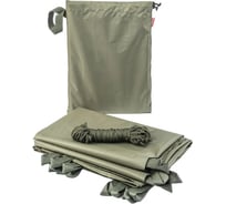 Туристический водонепроницаемый тент Tplus 5500x2900 мм, Оксфорд 210, олива T020756