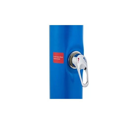 Летний солнечный душ Reexo Solar Twist Blue, 20 л, синий ПВХ, с краном для ног 170392