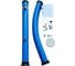 Летний солнечный душ Reexo Solar Twist Blue, 20 л, синий ПВХ, с краном для ног 170392 6