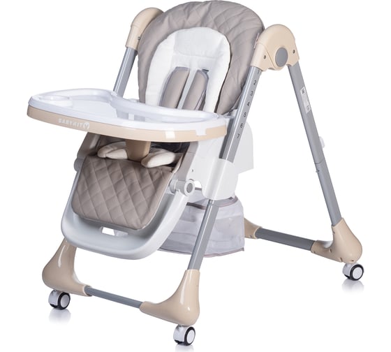 Стульчик детский Babyhit GOURMET BHC106 STEEL GREY 4610088641321