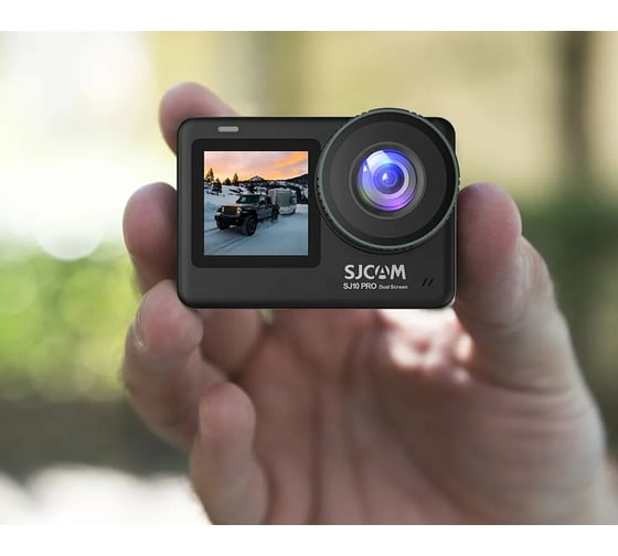 Экшн-камера SJCAM SJ10 PRO DualScreen цвет черный SJCAM-SJ10-PRO-DS