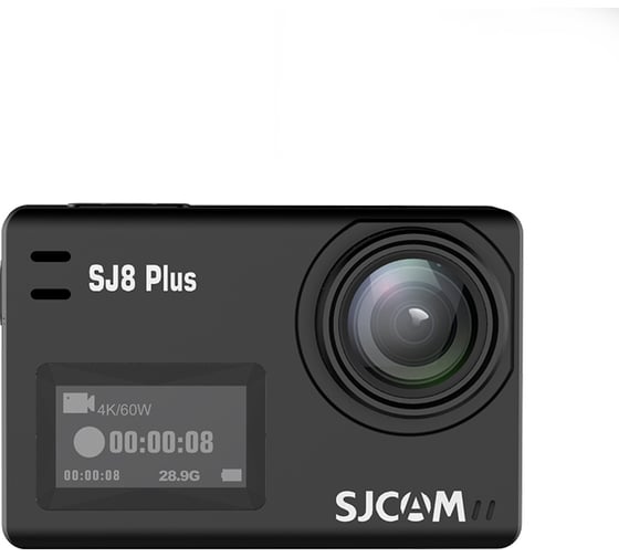 Экшн-камера SJCAM SJ8 PLUS цвет черный SJCAM-SJ8-PLUS