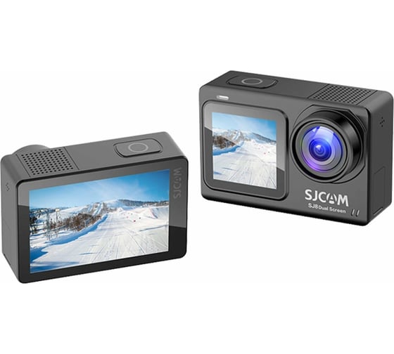 Экшн-камера SJCAM SJ8 DUAL SCREEN черная SJCAM-SJ8-DUALSCREEN