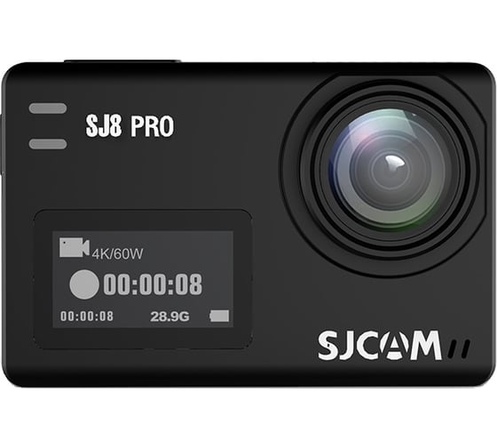Экшн-камера SJCAM SJ8 PRO цвет черный SJCAM-SJ8-PRO