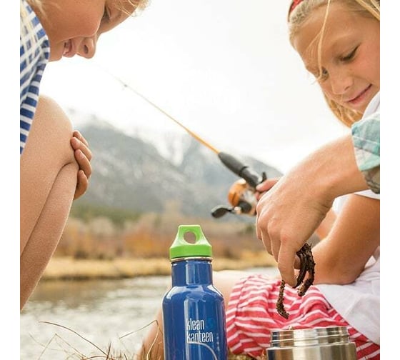 Крышка Klean Kanteen Kid Loop Cap зеленый 1000620