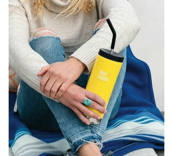 Крышка Klean Kanteen TKWide Straw Cap с трубочкой 10 мм 1005794