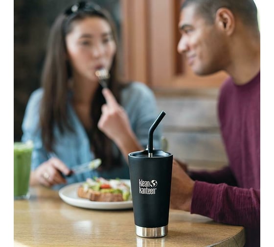 Крышка Klean Kanteen с отверстием для трубочки для стаканов Straw Lid 1005717