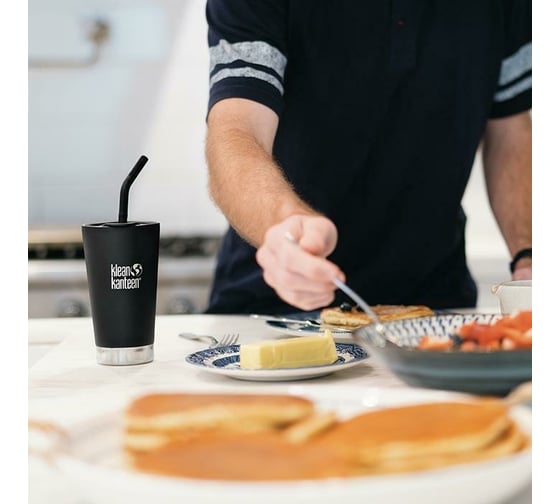 Крышка Klean Kanteen с отверстием для трубочки для стаканов Straw Lid 1005717