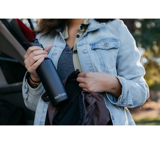 Бутылка Klean Kanteen Classic Narrow Sport 18oz 532 мл Black 1008432