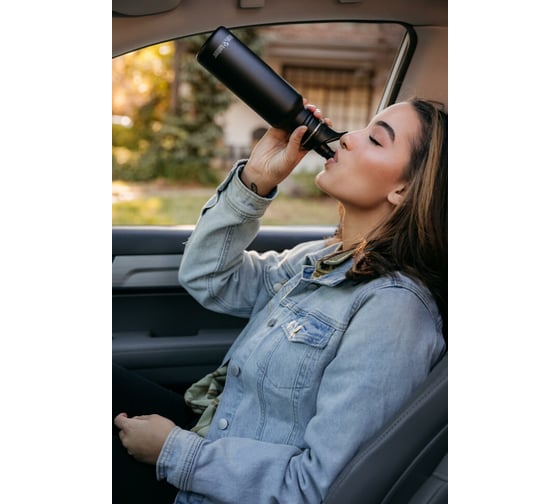 Бутылка Klean Kanteen Classic Narrow Sport 18oz 532 мл Black 1008432