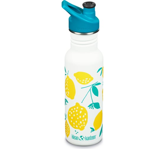 Бутылка Klean Kanteen Classic Narrow Sport 18oz 532 мл, Lemons 1008926 1