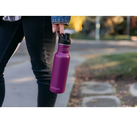Бутылка Klean Kanteen Classic Narrow Sport 18oz 532 мл, Purple Potion 1008433