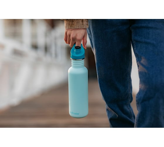 Бутылка Klean Kanteen NEW Classic Sport 27oz 800 мл, Blue Tint 1008444