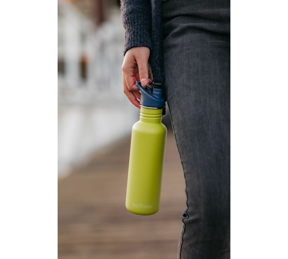Бутылка Klean Kanteen NEW Classic Sport 27oz 800 мл, Green Apple 1008443