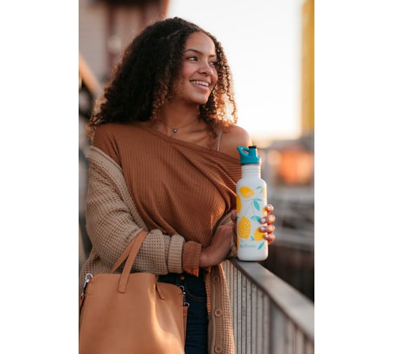 Бутылка Klean Kanteen NEW Classic Sport 27oz 800 мл, Lemons 1008929
