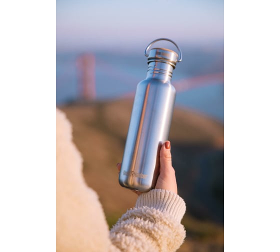Бутылка Klean Kanteen NEW Reflect 27oz 800 мл, Brushed Stainless 1008541