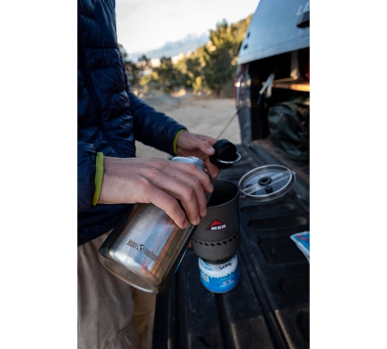 Бутылка Klean Kanteen NEW Wide 64oz 1900 мл, Brushed Stainless 1009501