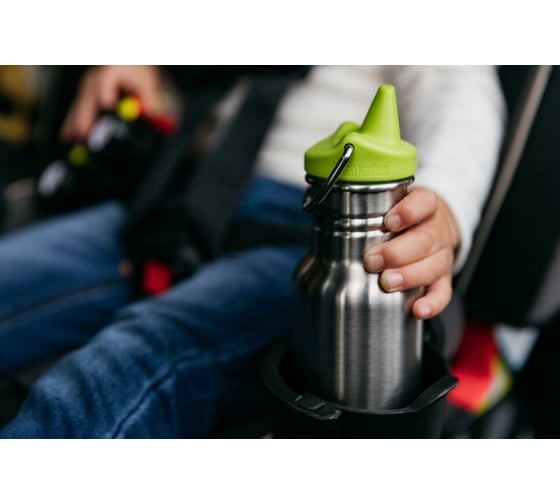Детская бутылка Klean Kanteen Kid Classic Narrow Sippy 12oz 355 мл, Brushed Stainless 1008770