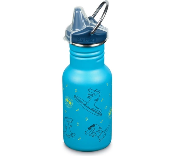 Детская бутылка Klean Kanteen Kid Classic Narrow Sippy 12oz 355 мл, Gators 1008858 1