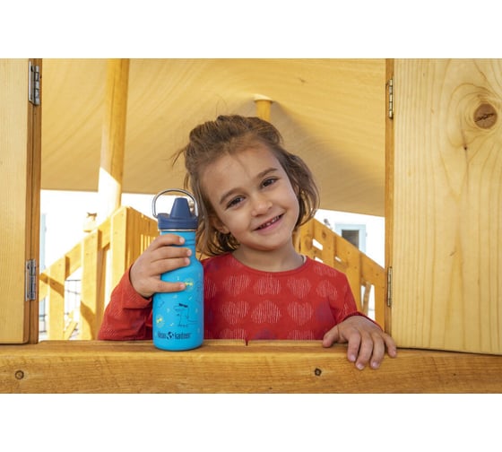 Детская бутылка Klean Kanteen Kid Classic Narrow Sippy 12oz 355 мл, Gators 1008858