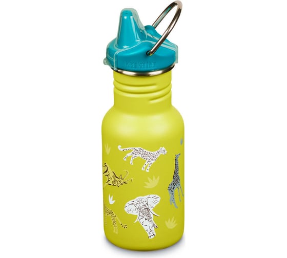Детская бутылка Klean Kanteen Kid Classic Narrow Sippy 12oz 355 мл, Safari 1008775 1