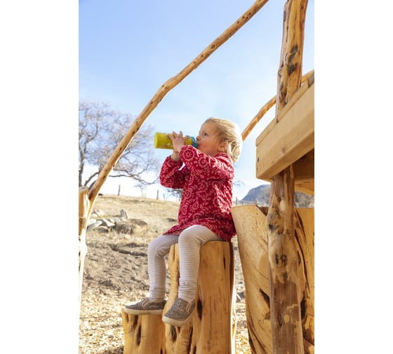 Детская бутылка Klean Kanteen Kid Classic Narrow Sippy 12oz 355 мл, Safari 1008775