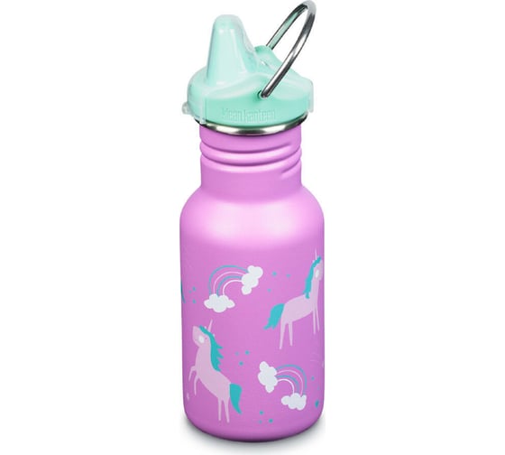 Детская бутылка Klean Kanteen Kid Classic Narrow Sippy 12oz 355 мл, Unicorns 1008856 1