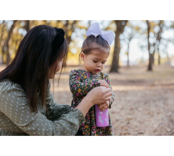 Детская бутылка Klean Kanteen Kid Classic Narrow Sippy 12oz 355 мл, Unicorns 1008856