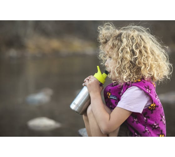Детская бутылка Klean Kanteen Kid Classic Narrow Sport 12oz 355 мл, Brushed Stainless 1008776
