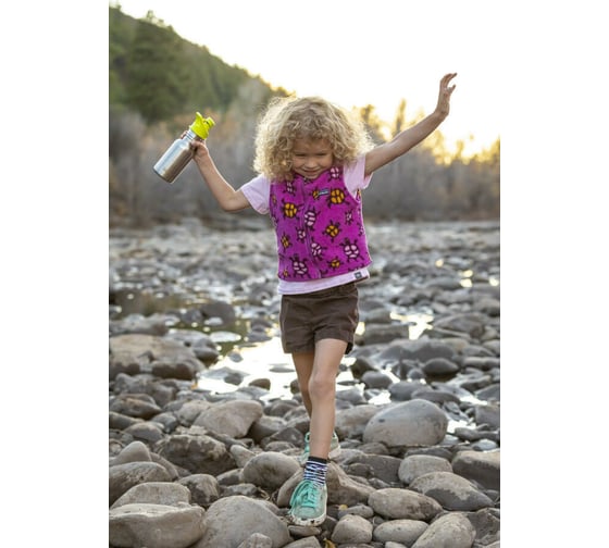 Детская бутылка Klean Kanteen Kid Classic Narrow Sport 12oz 355 мл, Brushed Stainless 1008776
