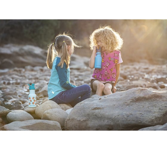 Детская Klean Kanteen бутылка Kid Classic Narrow Sport 12oz 355 мл, Hawaiian Ocean 1008859