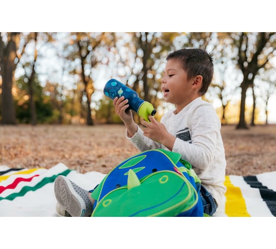 Детская бутылка Klean Kanteen Kid Classic Narrow Sport 12oz 355 мл, Planets 1008863