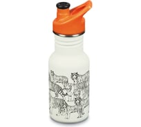 Детская бутылка Klean Kanteen Kid Classic Narrow Sport 12oz 355 мл, Tigers 1008861
